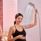 6 Spray Settings High Pressure Shower Head With Filter  Handheld Rainfall Combo