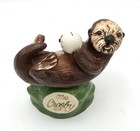 1982 The Crosby 41st Pebble Beach Proam Golf Whiskey Decanter Sea Otter 770 1800