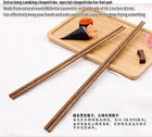 3 Pairs 16in Extra Long Cooking Chopsticks for Hotpot  Made Of Natural Wood  Reu