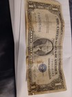 1935 Series E  1 Dollar Bill Vintage  Silver Certificate  Blue Seal Note