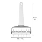 Plastic Pizza Base Pie Pastry Dough Hole Puncher Roller Docker Baking Tool New