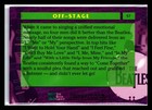 1993 The Beatles Collection Card  57 Off-stage Beatles Songs Vintage Trading Car