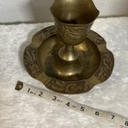 Vintage Brass Ashtray Candle Holder