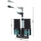 Aquarium Double Sponge Filter Quiet Electric Sponge Filter Fish Shrimp Tank Uk
