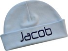 Personalized 100  Cotton Baby Hat For Boys With Custom Embroidered Name
