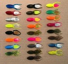 2  Crappie Beaver Tail Fishing Lures 50 Pack  Choose Color  Panfish Creature Usa