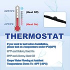 Maxkosko Heat Tape 3-40 Feet Pipe Heating Cable self Regulating 120v