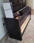 Prism 64   Black Fully Assembled Electric Fireplace And Tv Stand