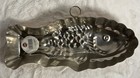 Vintage Copper Fish Mold Jello Gelatin Wall Hanging Decor Norpro Nickel Lined