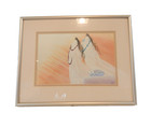 William Bill Rabbit    songs From The Wind    Signed Native American Framed Art
