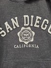 San Diego Men s Sweater Gray Large L Fleece Sweatshirt Hoodie Casual Top Shirt