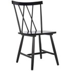 Tayten Black 17 In  Wood Dining Chair Set Of 2