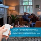 Pico Remote For Smart Dimmer Switch  3-button With Raise lower  White