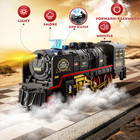 Steam Train Set With Glowing Passenger Carriages For Toddler