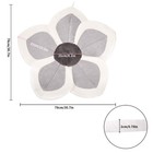 Baby Bath - Flower Baby Bath Pad Infant Bathtub Mat For Bathtub Tub Sink - Gr   