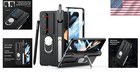 Rugged Black Heavy Duty Samsung Galaxy Z Fold 4 Case With Camera Cover   S Pe   