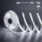Cob Led Strip Light 32 8ft 10m 5040 Leds 6000k Daylight White 24v Dimmable Tape