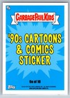 2019 Topps Garbage Pail Kids We Hate The  90s  9a Spawned Shawn