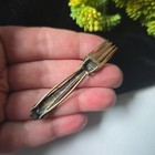Antique Brass Fork Hair Pin