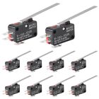 10pcs V-153-1c25 Micro Switch 15a 250v High Current Long Lever Limit Switch