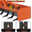 18   Box Blade Shank Scarifier Shanks Teeth 4 Holes Box Scraper Shank 1 5 6 7pcs