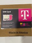 Lot Of 10 New T-mobile 4g 5g Lte Sim Card Tmobile Triple Cut  Std  Micro  Nano