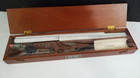 Vintage Keuffel   Esser K e Leroy Lettering Set Drafting Kit Wooden Case