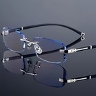 New Mens Womens Fashion Clear Lens Eye Glasses Designer Small Frame Adjustable
