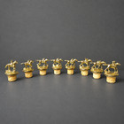 Blanton s Bottle Stoppers - Blantons Horse   Jockey - Letters B L A N T O N  S