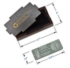 Designed In Ukraine With Recycled Material  Unique Metal Keychain  Metal Craft