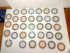 Vintage View Master 3d Viewer 2 Red Rare Push Button 34 Reels 60s 70 s 80s