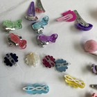 Baby Little Girl Hair Clips Snaps Barrettes Assortment Lot 24 Pcs