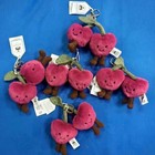 Jellycat Amuseables Cherries Bag Charm Key Chain Plush Cute Gift New With Tags