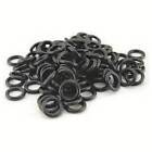 Rpm 100 Pack Of Co2 Or Hpa Tank Orings - 70 Durometer Buna - Black - -015