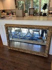 Antique Golden Edge Mirror   115 Years Old Passed Down Through One Family  58x38