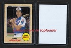 Hand Made Baseball Art Photo Cards 2 5  X 3 65  212 Different Old School U-pick