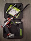 Planet Eclipse Cs2 Paintball Gun Marker Silver Red With Case