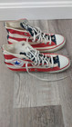 Converse All Star - Chuck Taylor Vintage 90 s  Made In Usa American Flag  Sz 5 5