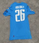 2016-17 Kalidou Koulibaly Napoli Match Used Worn Ucl Soccer Shirt Game Jersey
