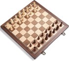 15   Magnetic Wooden Chess Set Folding Board Storage Handmade Pieces