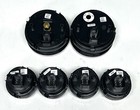 Veethree White Boat 6 Gauge Set 7k Rpm 70 Mph no Volt require Deutsch 6 Pin Plug