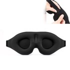 3d Travel Silk Eye Mask Sleeping Soft Padded Shade Cover Rest Relax Blindfold