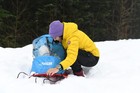 Pelican Baby Sled Deluxe With Weather Shield - Toddler Sled For Snow  Durable   