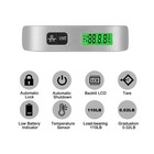 New Luggage Scale 110lb 50kg Portable Travel Lcd Digital Hanging Weight