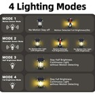 2x Solar Garden Rechargeable Hanging Light Portable Camping Motion Sensor Lamp