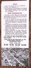 1953 Boone Nc Daniel Boone Theatre Horn In The West Fold Out Advertising  Z3750