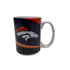 Denver Broncos Coffee Cup 15oz Wave Ceramic Mug Boelter Nfl Official Merch