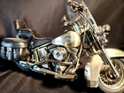 Franklin Mint 1986 Harley-davidson Heritage Softail 1 5 Scale Pewter Inv   4896