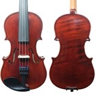 Handmade 1 10 Violin Outfit   one Piece Flamed Maple Back sweet Tone  Case bow