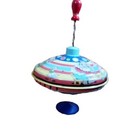 Schylling Vintage Tin Metal Spinning Circus Top Toy